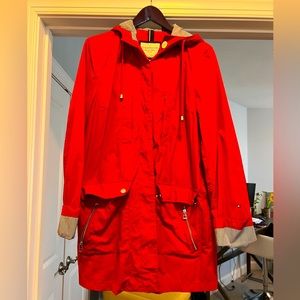 Tommy Hilfiger hooded raincoat